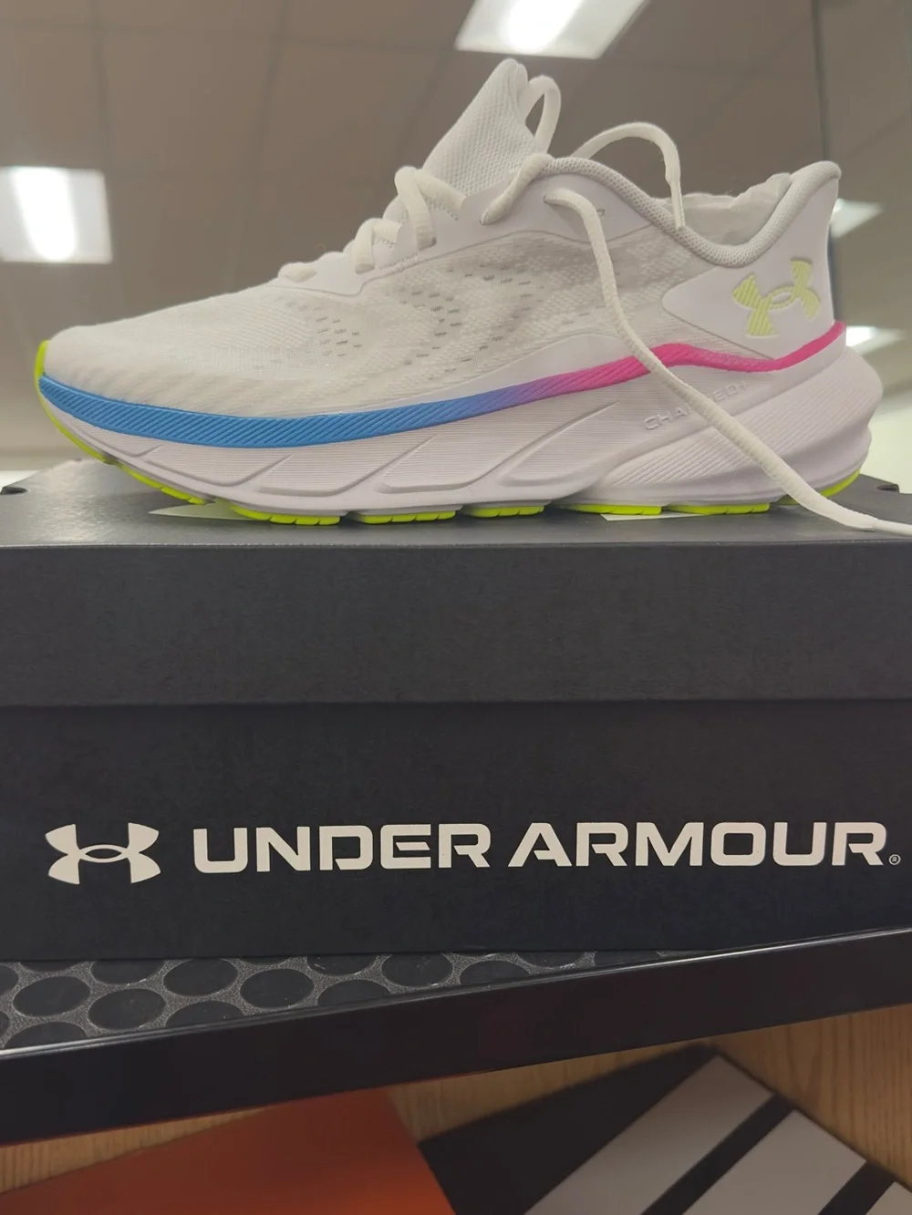 NWT Under Armour Charged+ Turbulence 3 Running Shoes Size 7.5